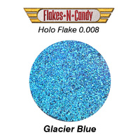 METAL FLAKE GLITTER (0.008) 30G HOLOGRAM Glacier Blue