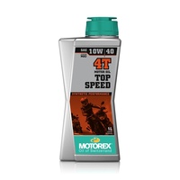 Motorex Top Speed Full Synthetic 4 Stroke 10W40 Engine Oil 1L 